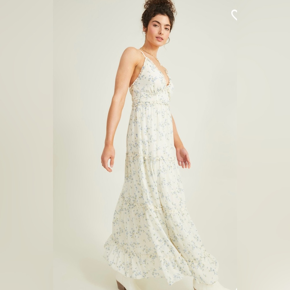 ALTAR'D STATE Posie Floral Maxi Dress